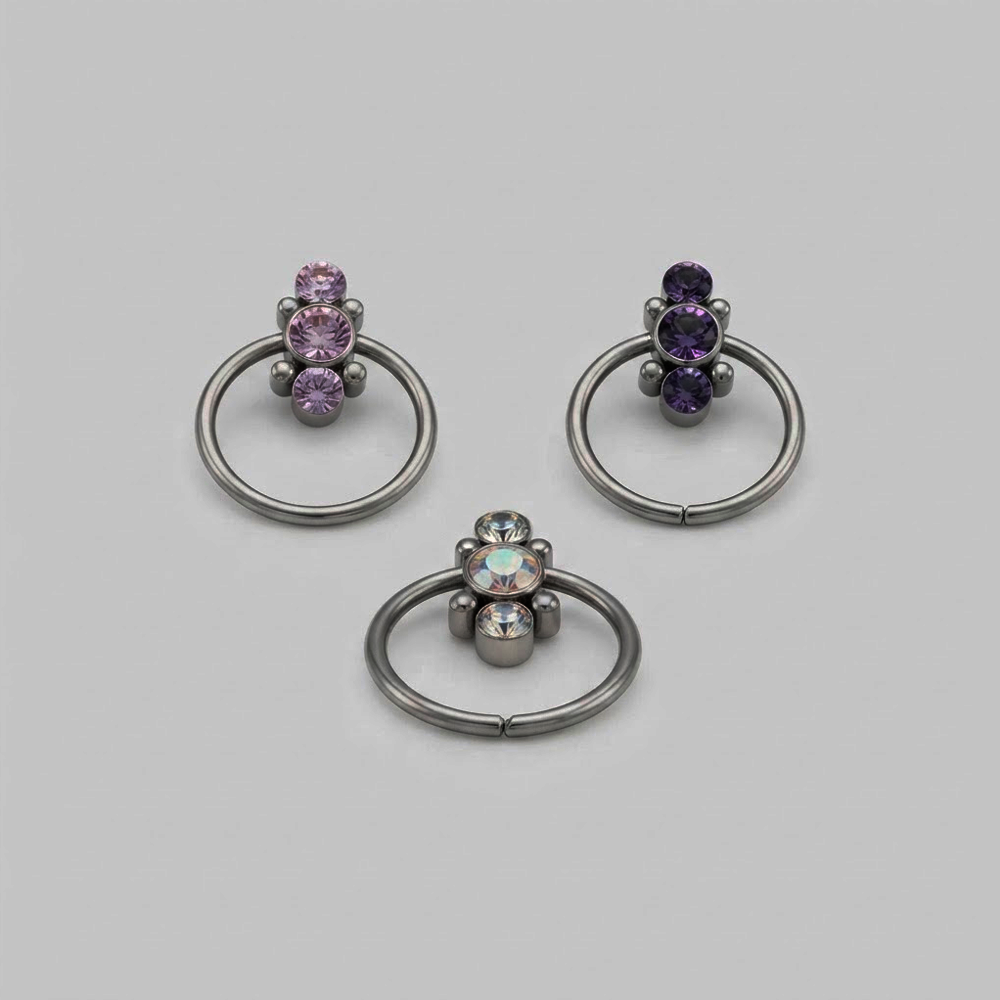 SOULFLOWER | Argolla Titanio | Diseños De Zirconias