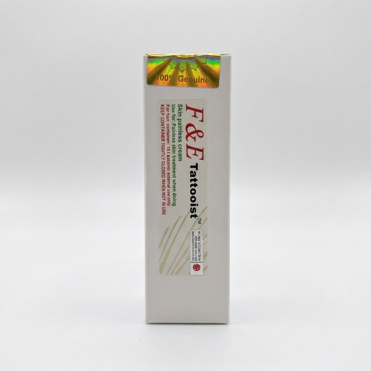 F & E | ANESTESIA EN CREMA