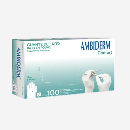 AMBIDERM | Guantes | Extra chicos (Blancos) - Soulflower Shop