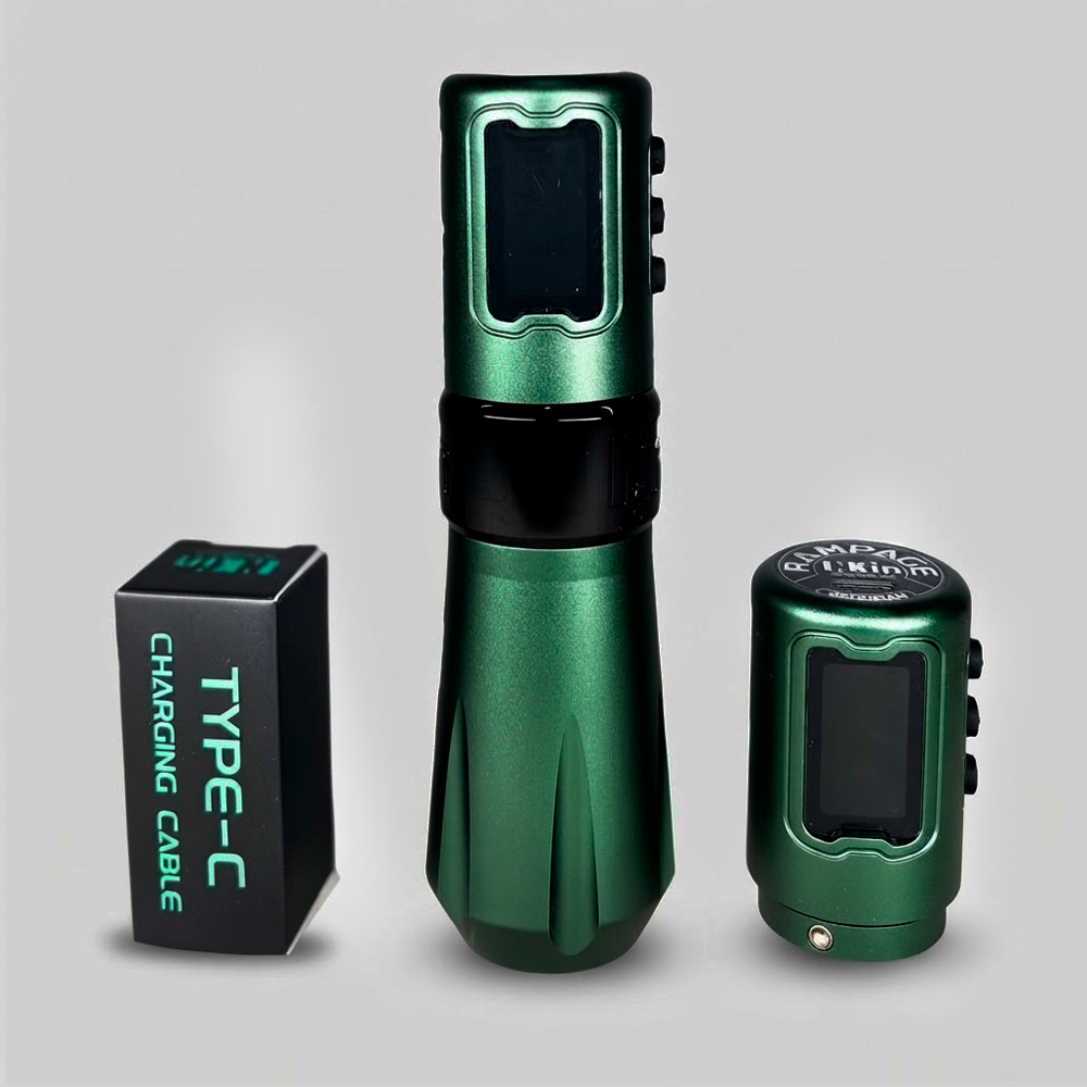 EZ | MAQUINA PEN | RAMPAGE (VERDE MATTE) 4.0 MM