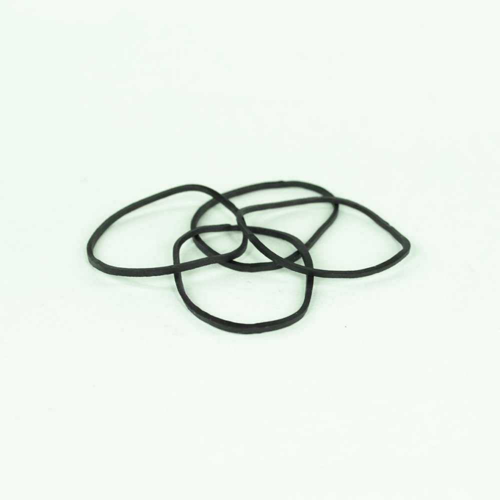 Soulflower | Ligas Grandes Negras (100 pzs.) - Soulflower Shop