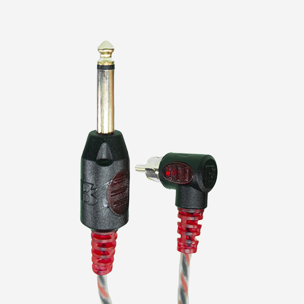 Bishop | Cable Clip (RCA) 7 FT (ROJO) | 90°