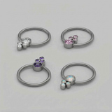 SOULFLOWER | Argolla Titanio  | Diseños De Zirconias