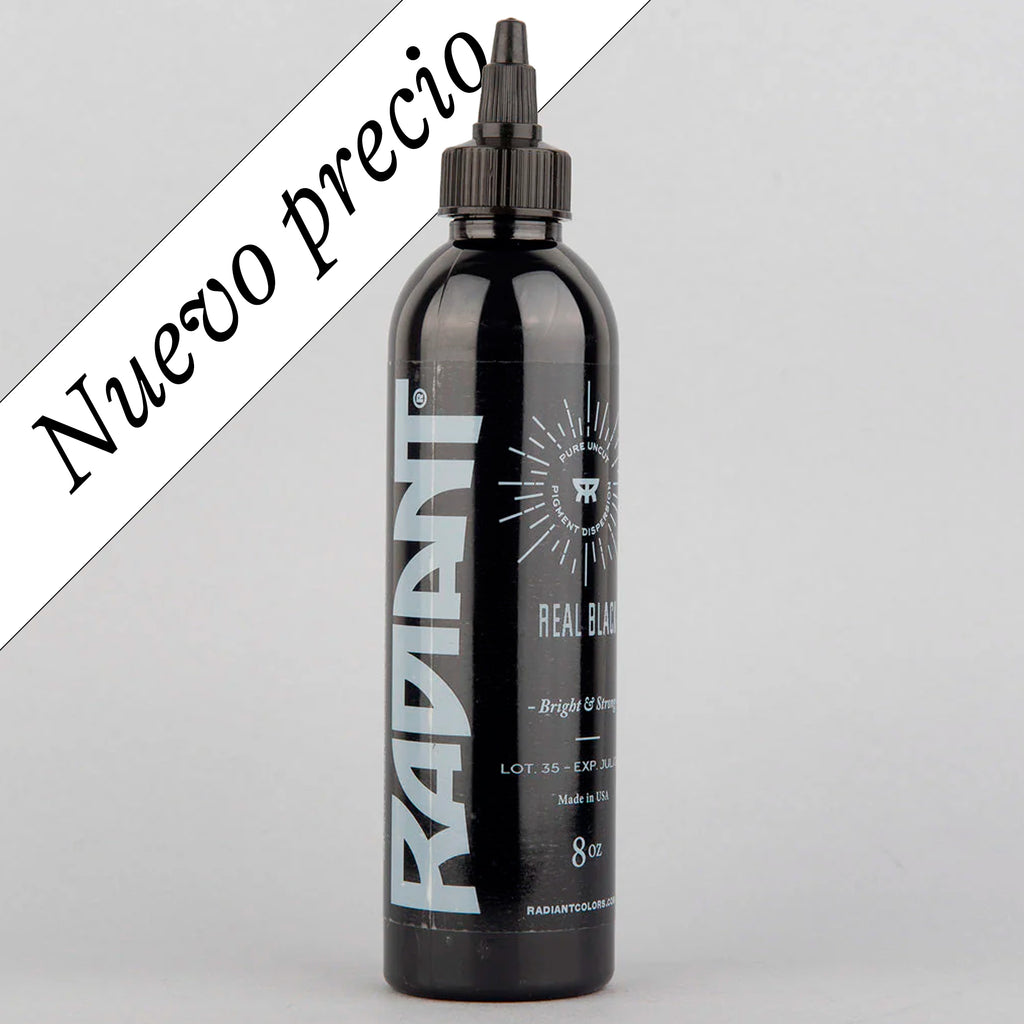 Tinta Radiant Colors | Real Black 8 Oz.