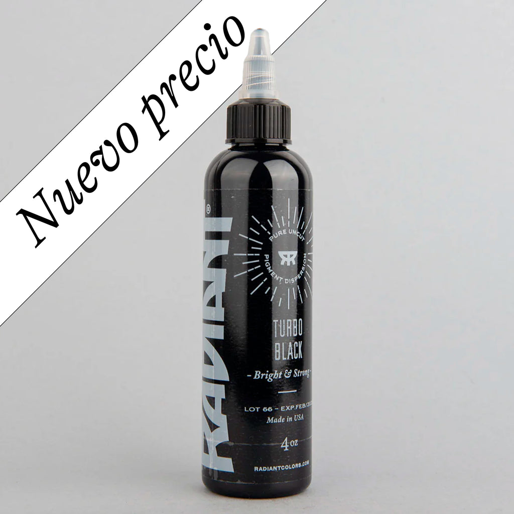 Tinta Radiant Colors | Turbo Black