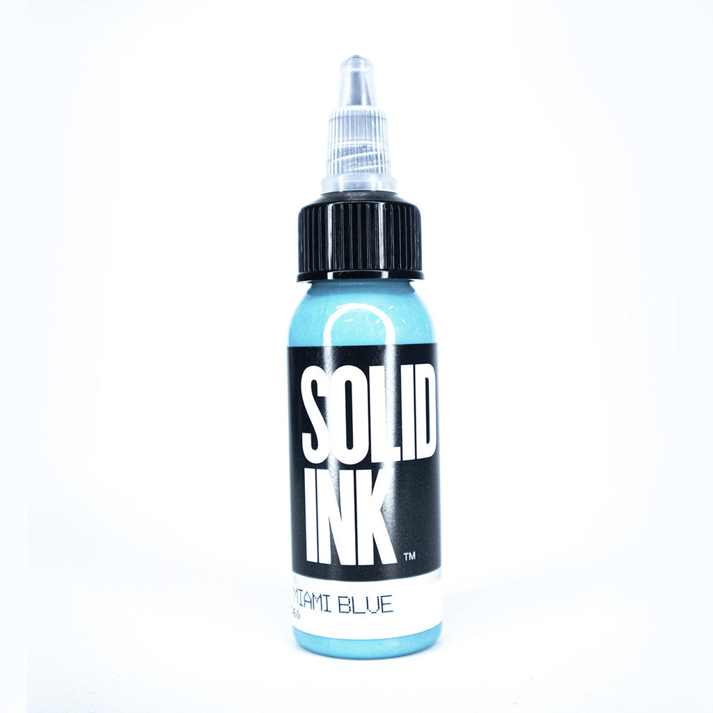 Tinta Solid Ink | Miami Blue (1 oz. & 1/2 oz.)