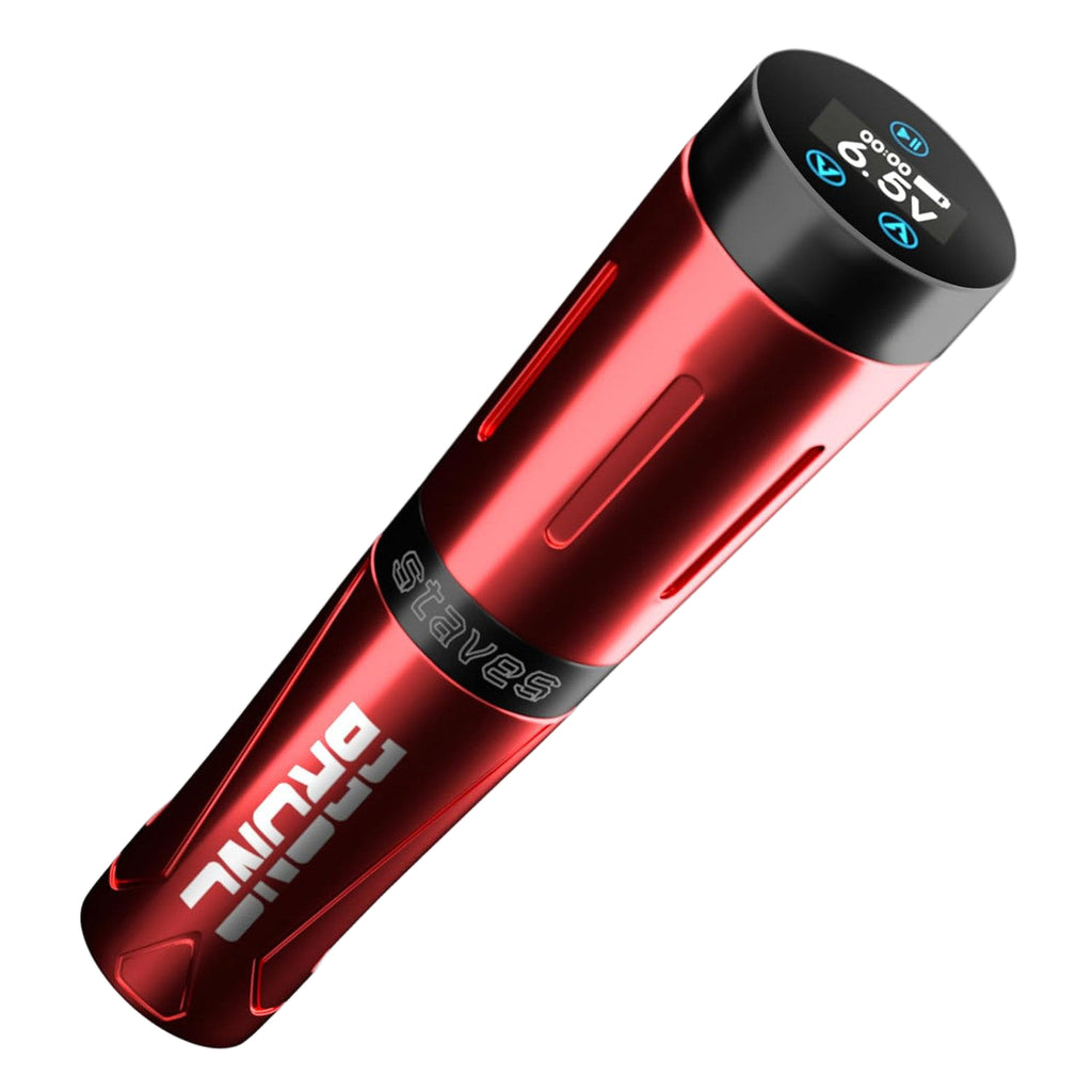 Bronc | Máquina Pen | Staves (Rojo)