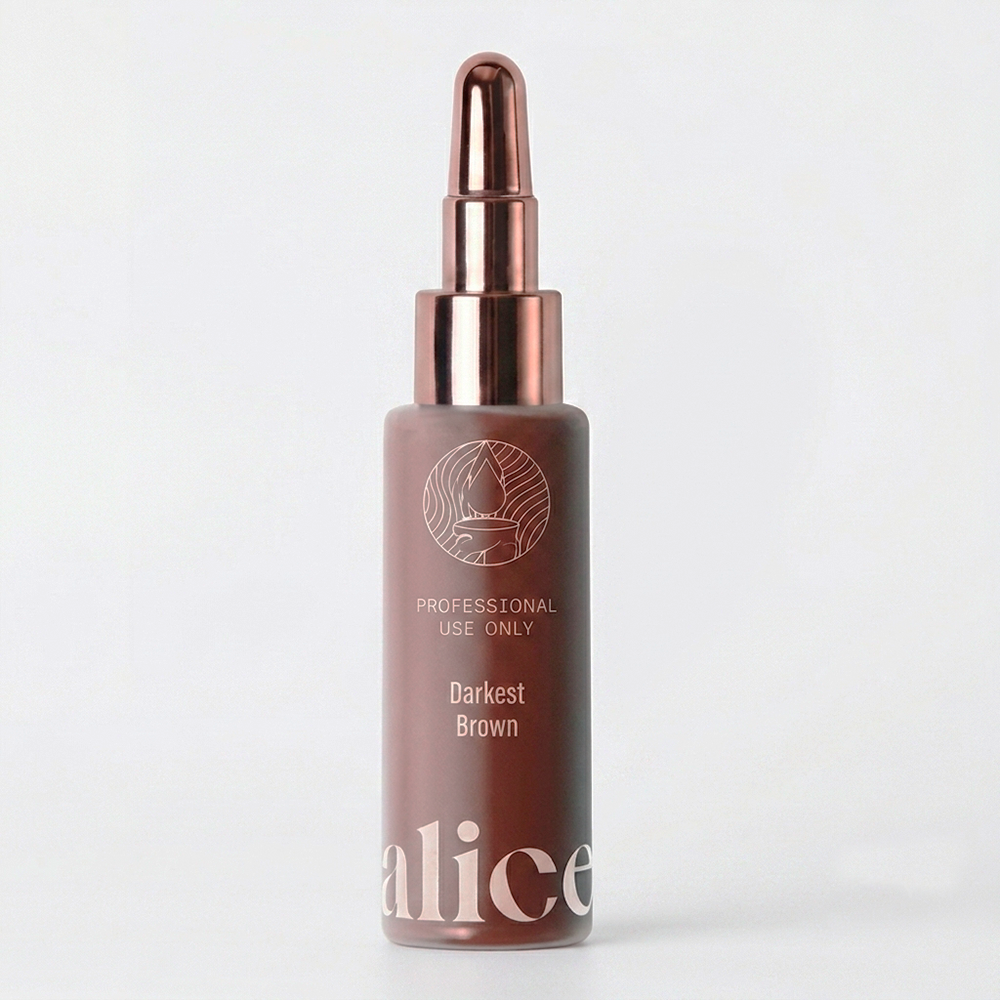 TINTA ALICE |  Darkest Brown   1/2 oz.