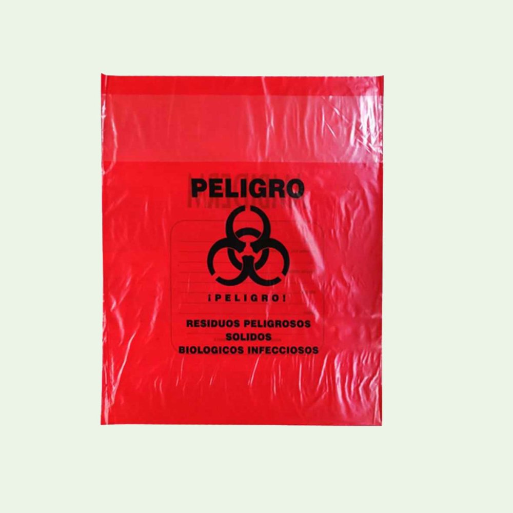 Ambiderm | Bolsa Roja Para Desechos Biologicos - Soulflower Shop