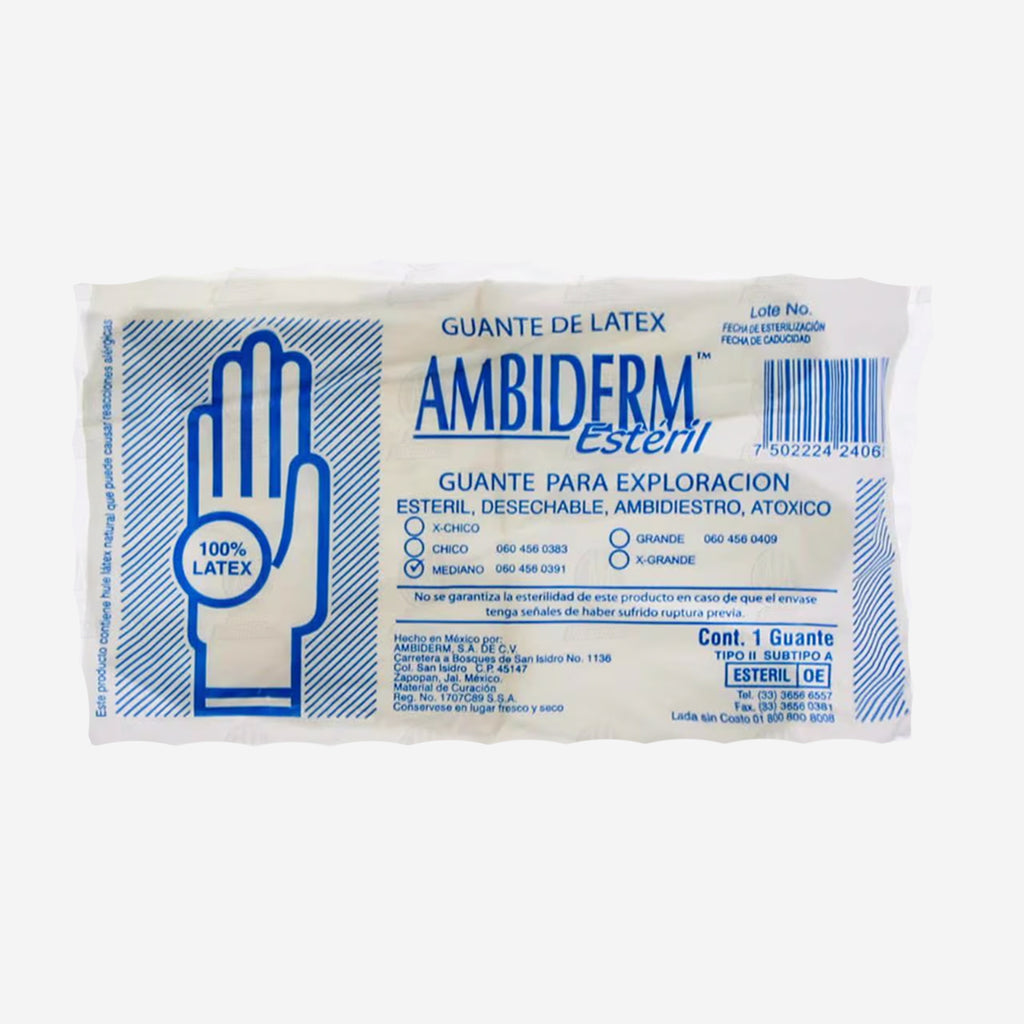 AMBIDERM | Guantes | Estériles | (Chicos)