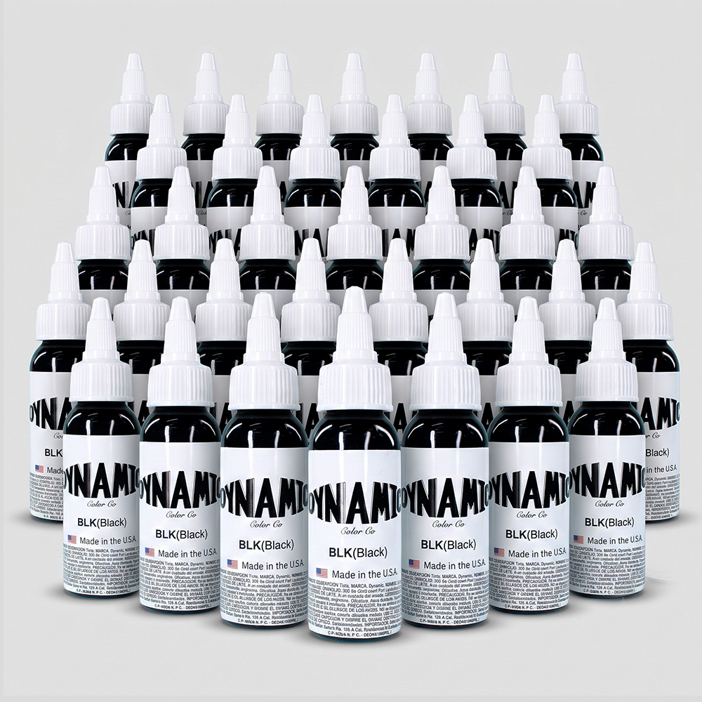 MAYOREO | Tinta Dynamic | Black Paquete 1 oz. (100 Pz)