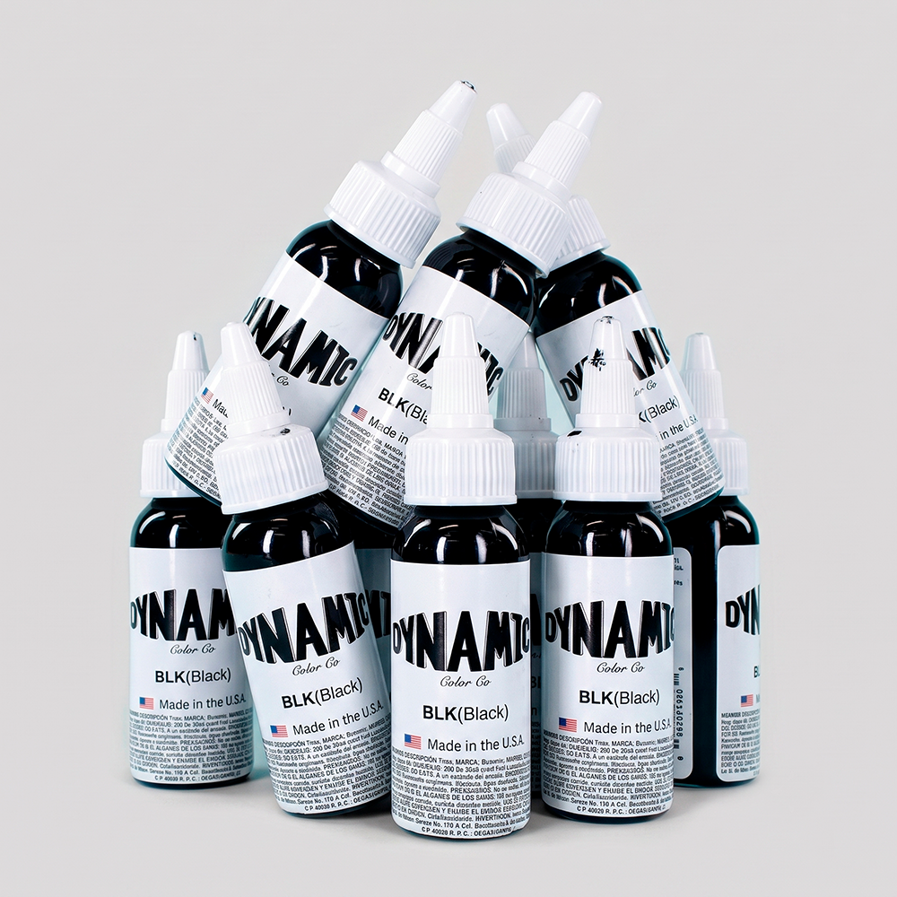 MAYOREO | Tinta Dynamic | Black Paquete 1 oz. (50 Pz)