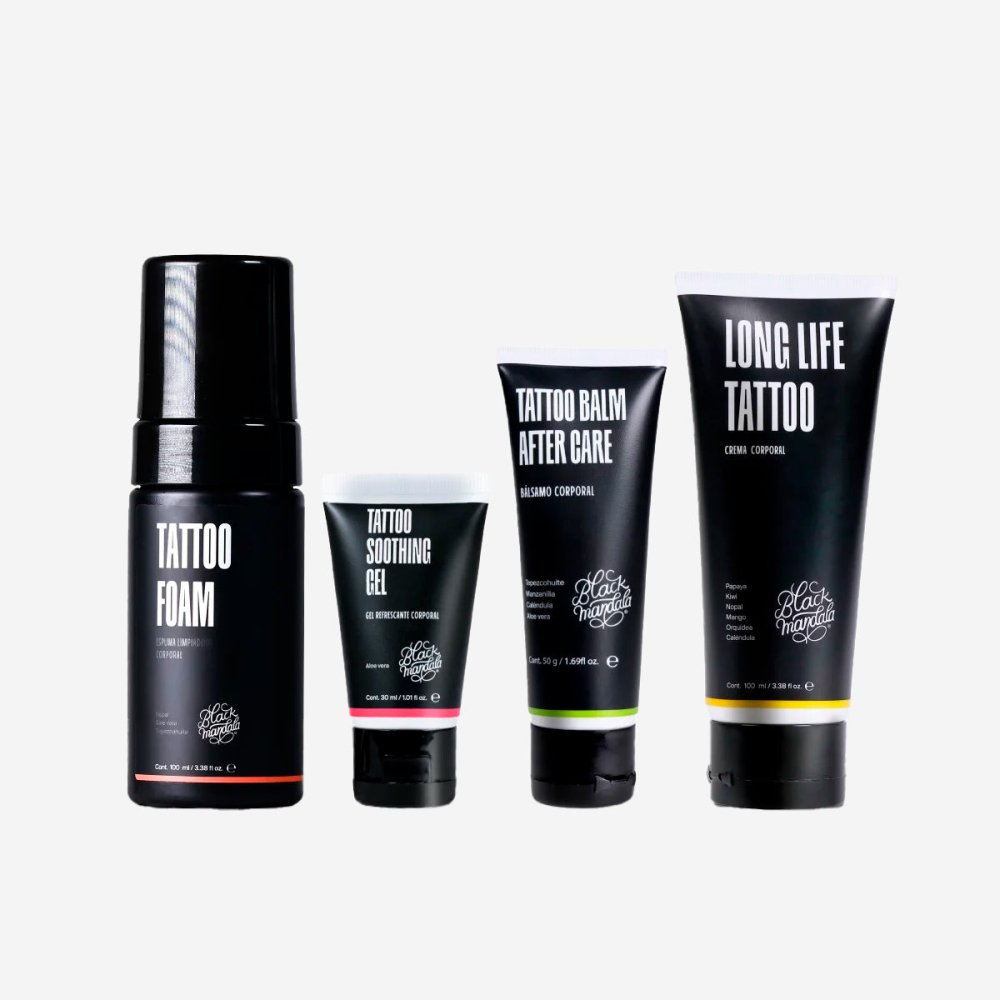 Black Mandala | Kit After Care Cuidado del tatuaje (cad - 02/2026) - Soulflower Shop