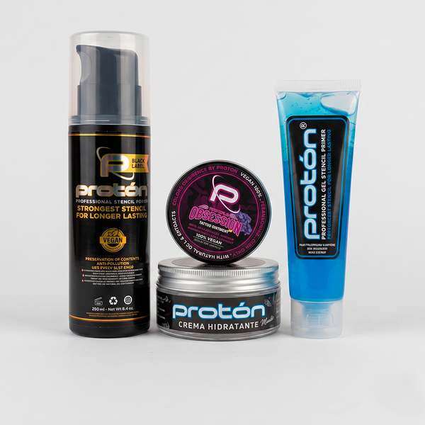 KIT PROTÓN | STENCIL BLACK E HIDRATACION
