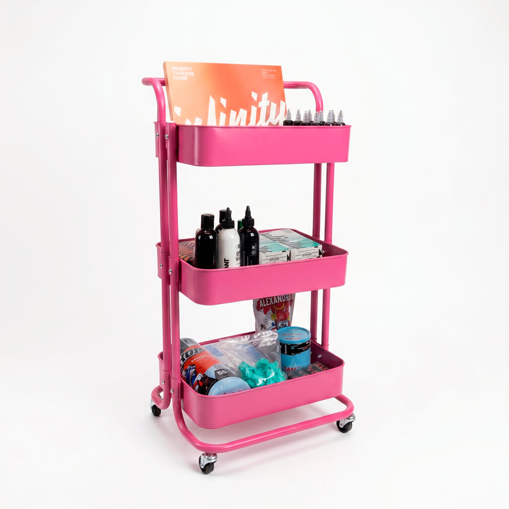Soulflower | CARRO ORGANIZADOR (ROSA)