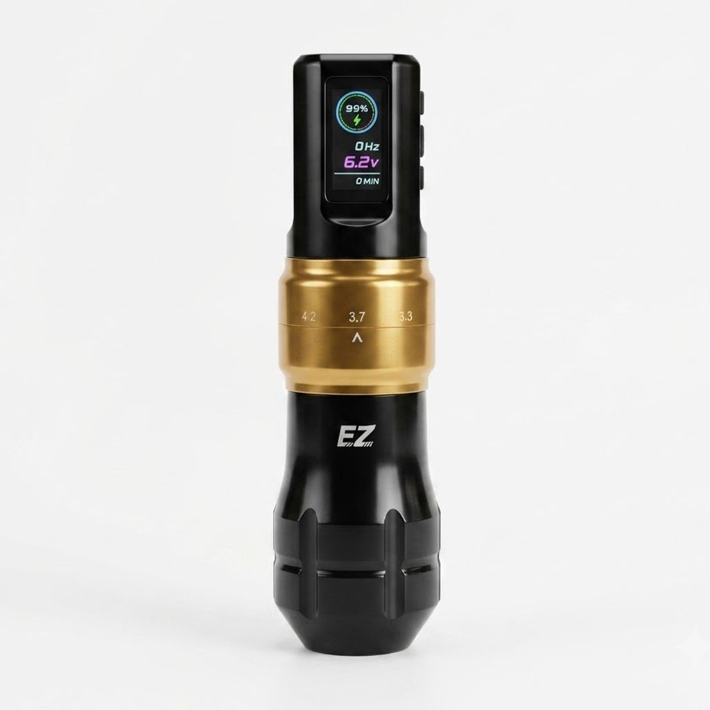 EZ | MAQUINA PEN | P3 PRO AJUSTABLE 2 BATERIAS (GOLD)