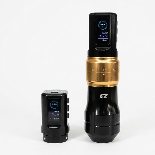 EZ | MAQUINA PEN | P3 PRO AJUSTABLE 2 BATERIAS (GOLD)