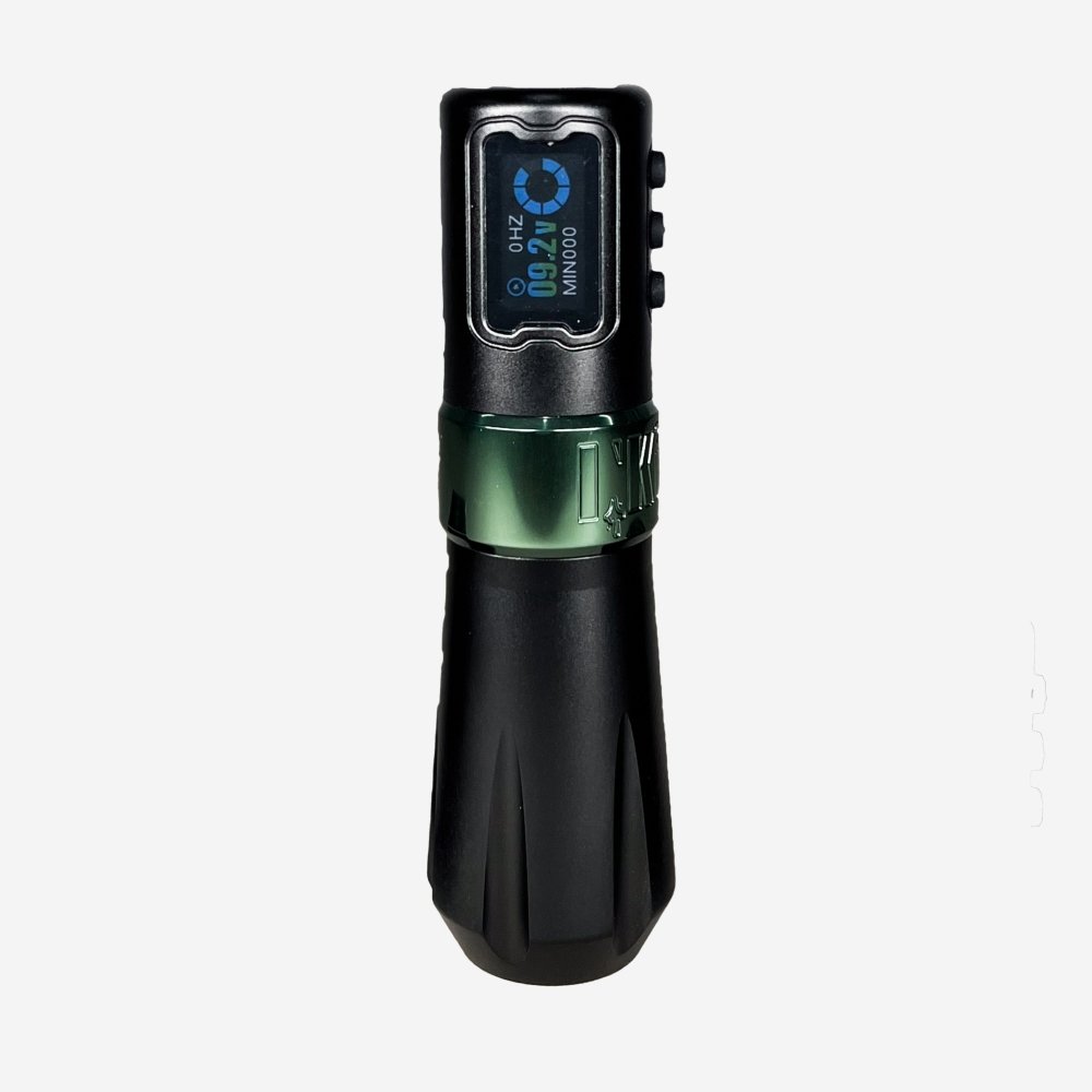 EZ | MAQUINA PEN | RAMPAGE (NEGRO - VERDE) 4.0 MM - Soulflower Shop
