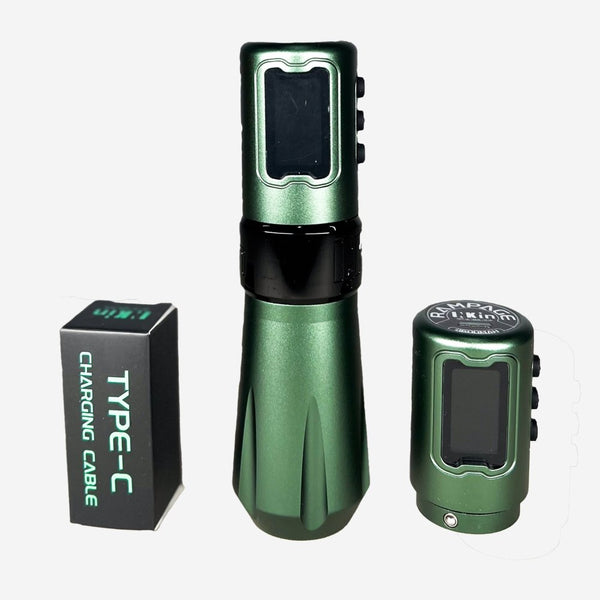 EZ | MAQUINA PEN | RAMPAGE (VERDE MATTE) 4.0 MM - Soulflower Shop