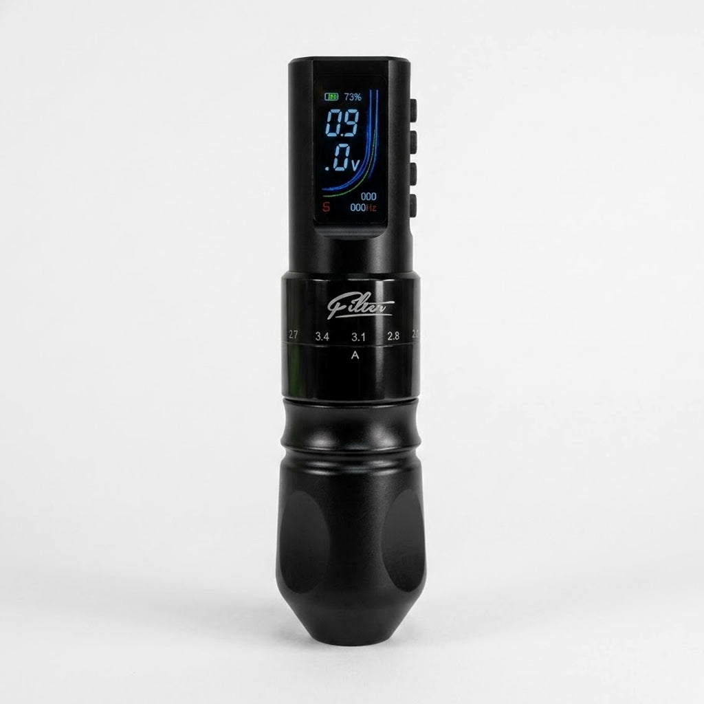 EZ | MAQUINA PEN| FILTER X40  2 BATERIAS (NEGRO)