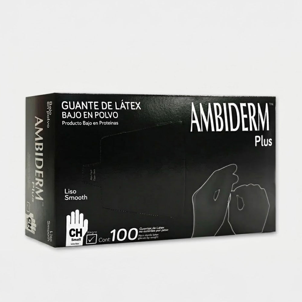 AMBIDERM | Guantes | Plus Chicos (Negro)