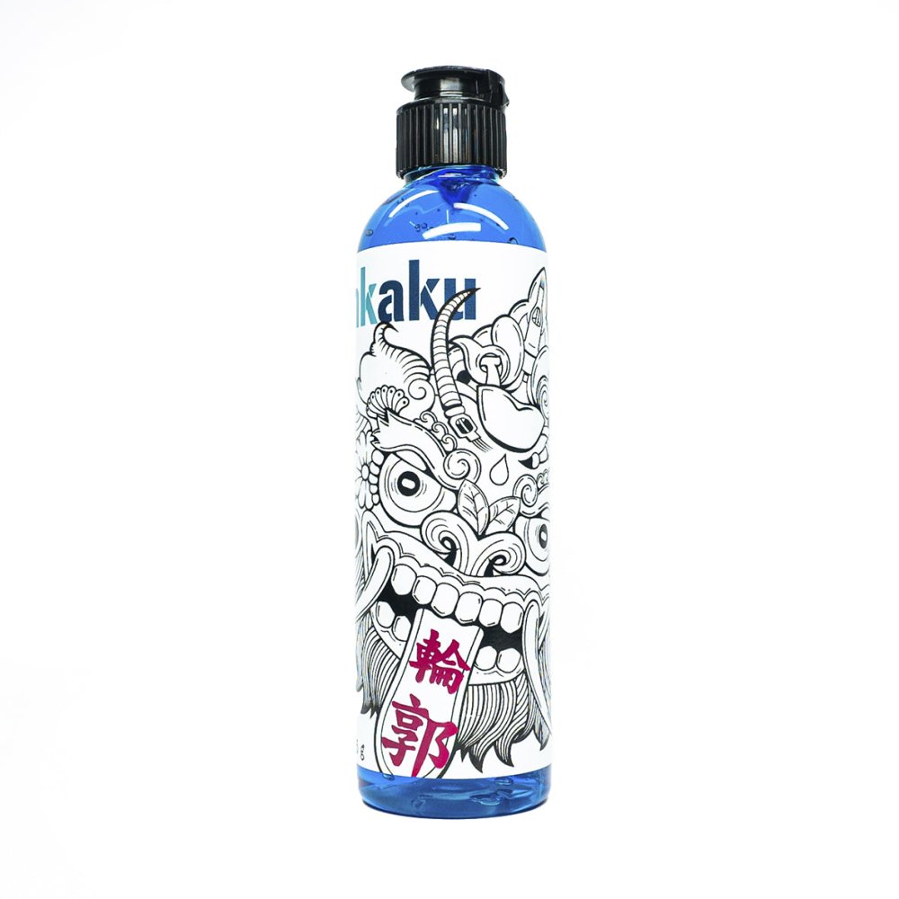 Hinkarink | Stencil | Rinkaku Blue - Soulflower Shop
