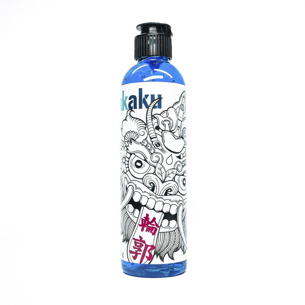 Hinkarink | Stencil | Rinkaku Blue - Soulflower Shop