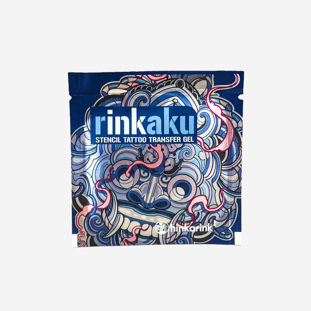 Hinkarink | Stencil Shot | Rinkaku Blue - Soulflower Shop