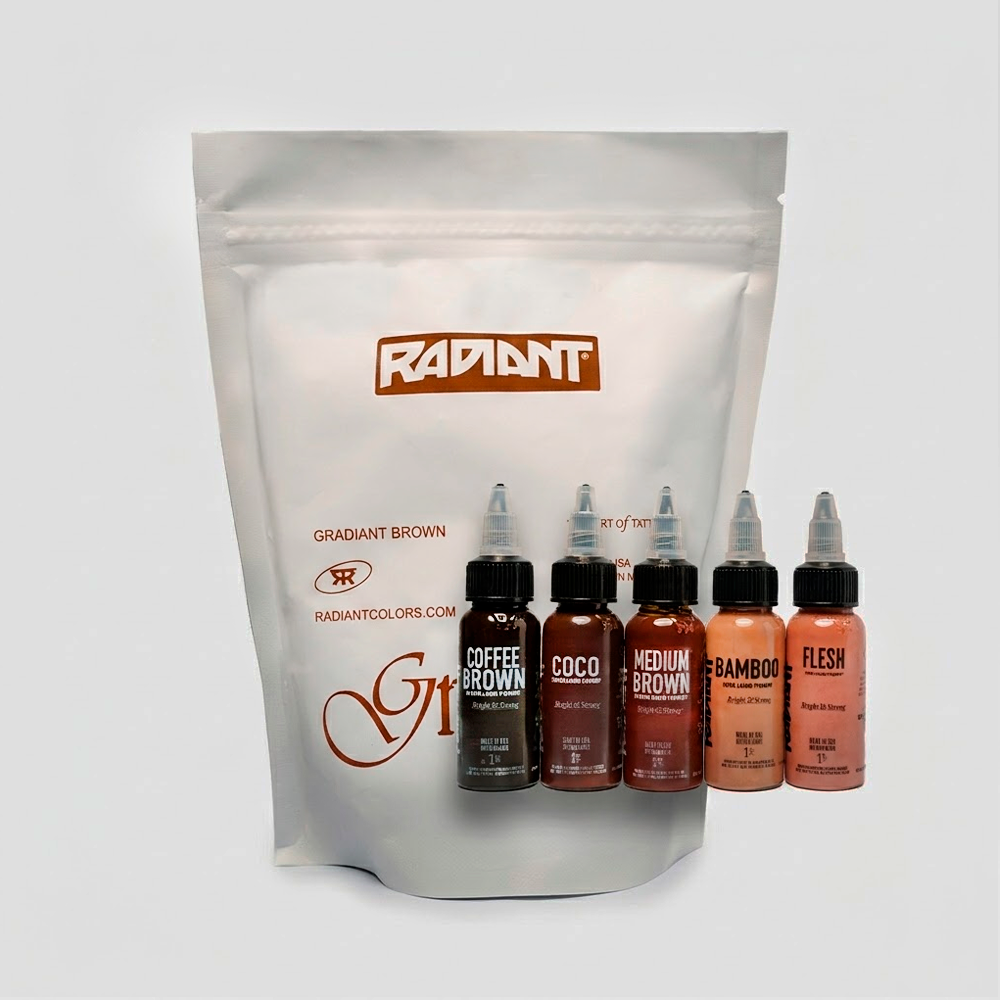 RADIANT COLORS | BROWN GRADIANT SET (1 oz.)