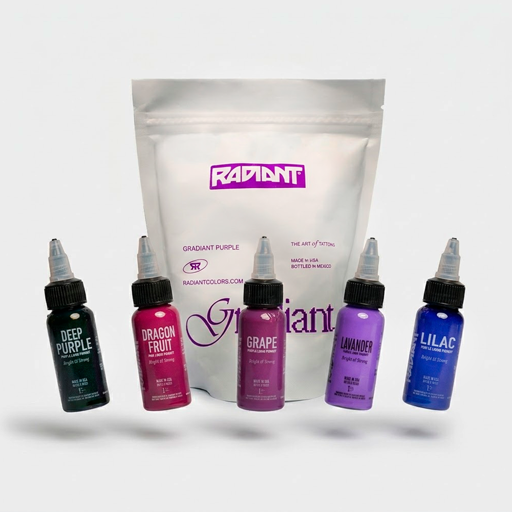 RADIANT COLORS | PURPLE GRADIANT SET (1 oz.)