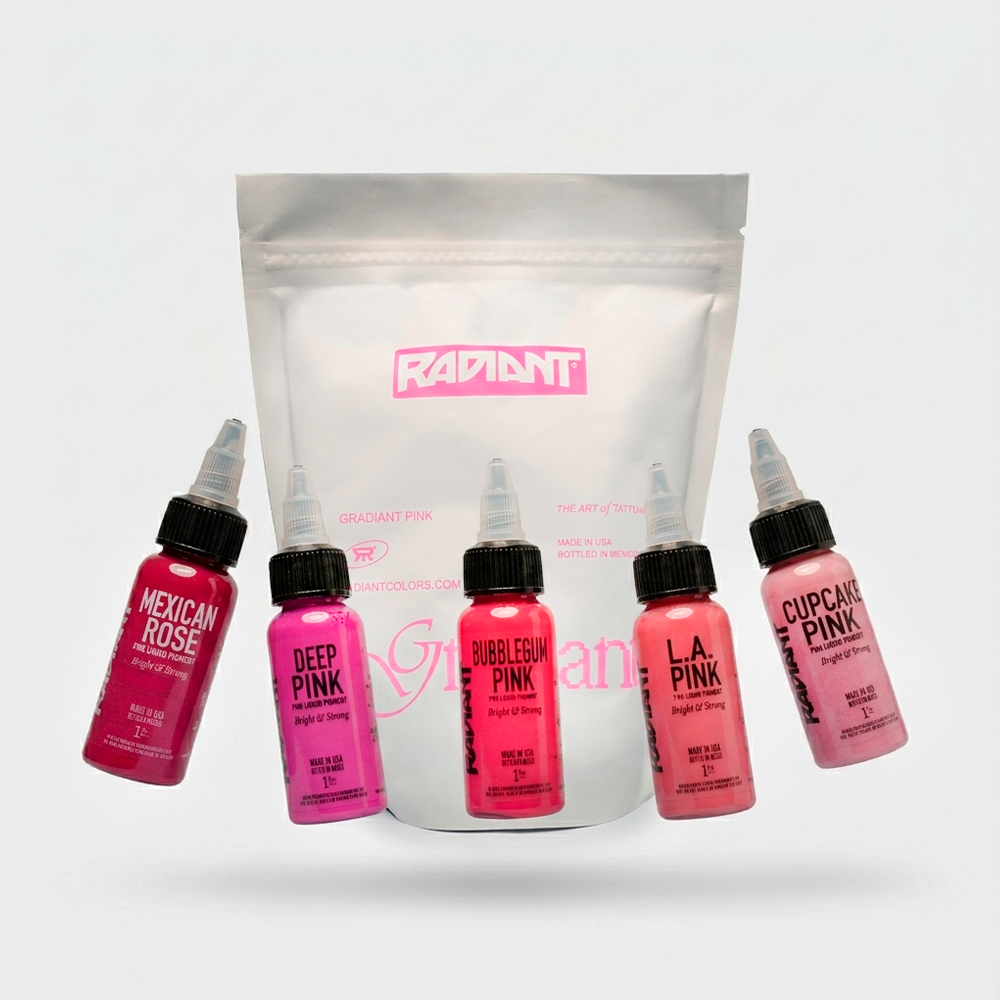 RADIANT COLORS | PINK GRADIANT SET (1 oz.)