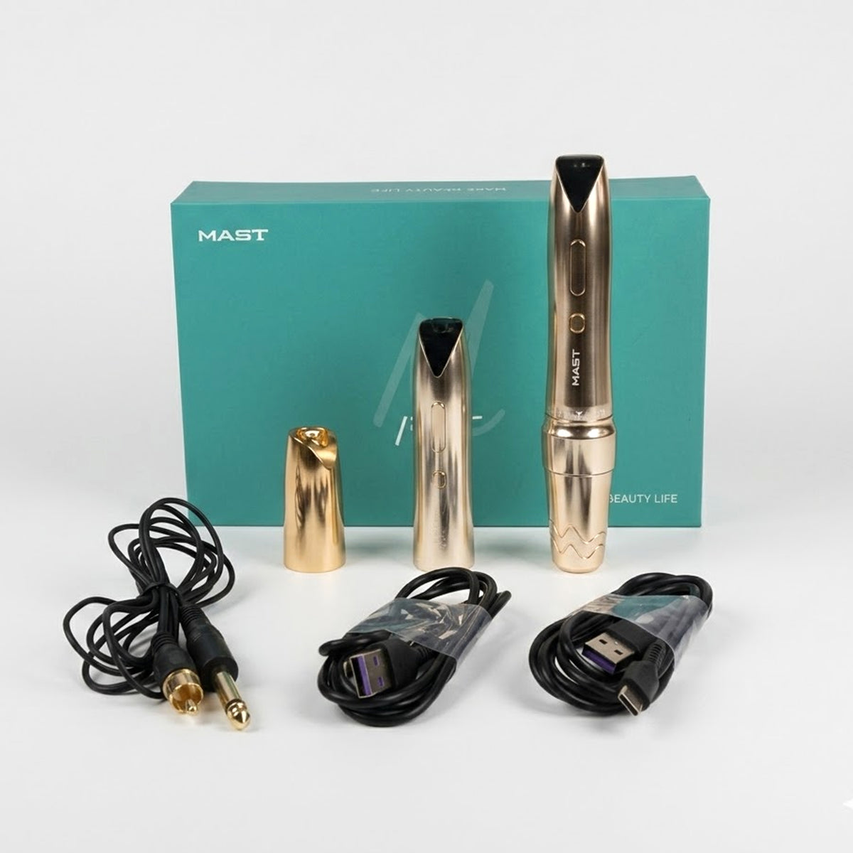 Mast | Máquina Pen | P60 2 BATERIAS (DORADO)