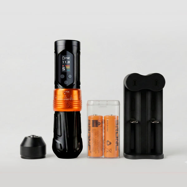 BRONC | Máquina Pen | X2 NEO BLACK / ORANGE