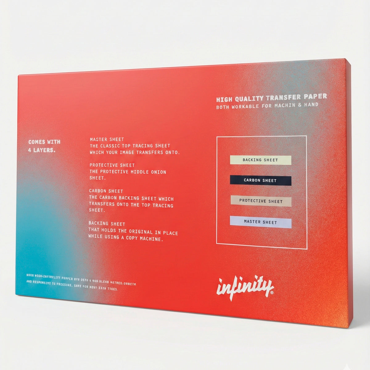 Infinity | Papel Stencil | Thermal Transfer