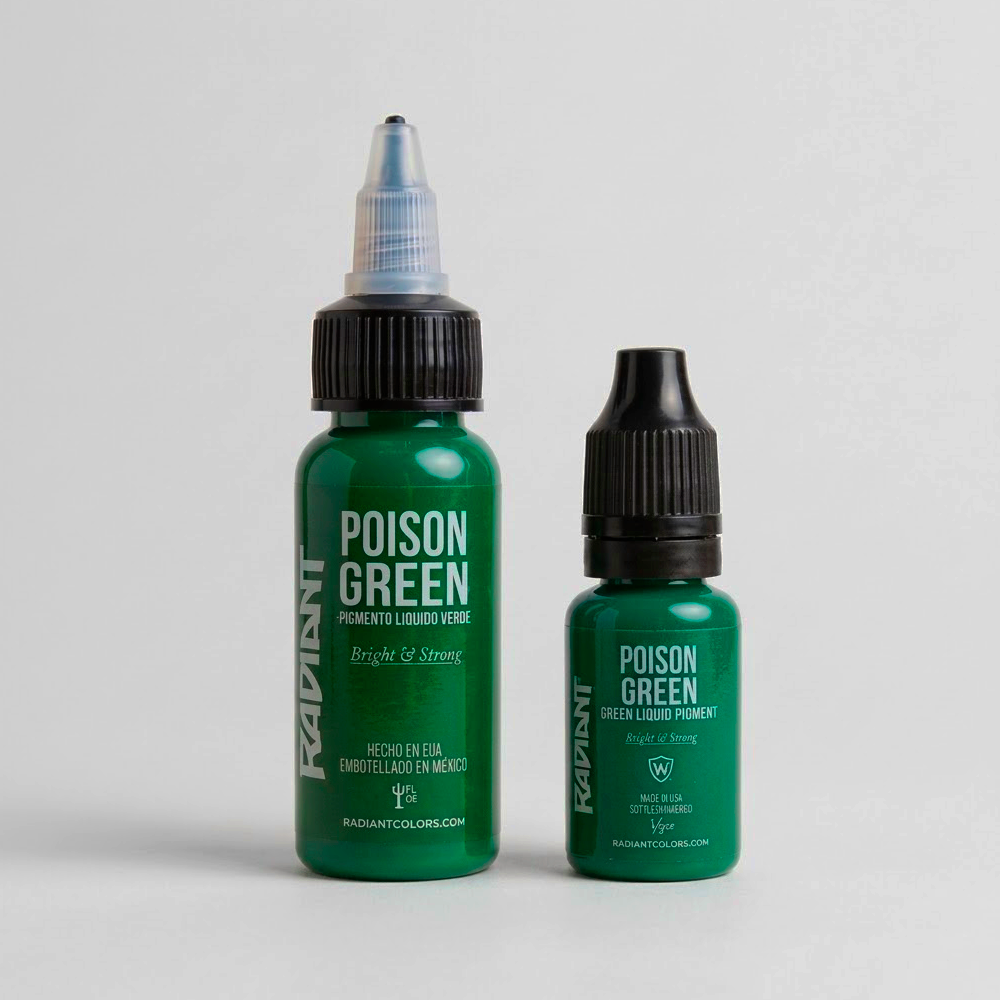 Tinta Radiant Colors | Poison Green