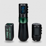 EZ | MAQUINA PEN | RAMPAGE (NEGRO-VERDE) 4.0 MM