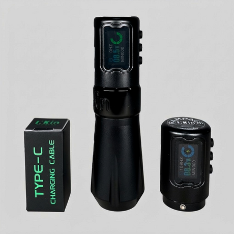 EZ | MAQUINA PEN | RAMPAGE (NEGRO MATTE) 4.0 MM