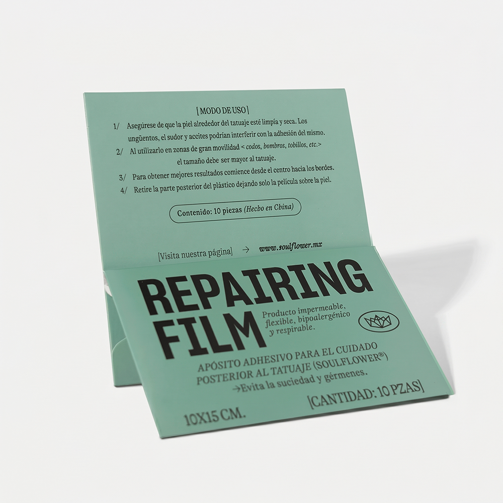 Soulflower | Repairing Film - 15x15 (10 Piezas)