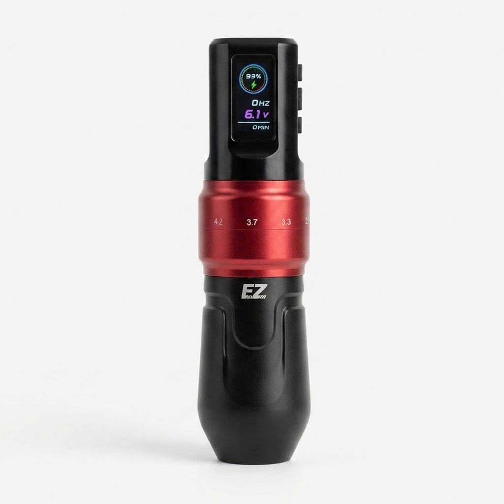 EZ | MAQUINA PEN | P3 PRO AJUSTABLE  2 BATERIAS (MATTE RED)