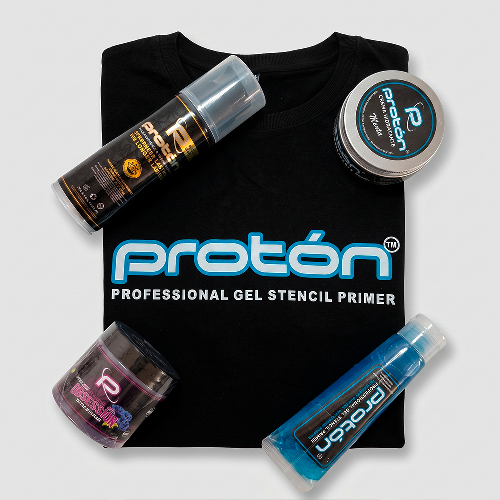 KIT PROTÓN | STENCIL BLACK E HIDRATACION