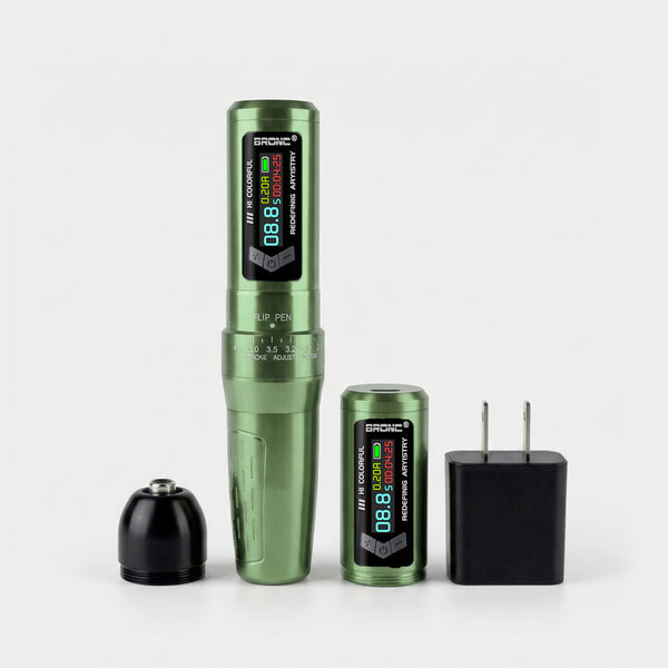 BRONC | Máquina Pen | SIREN ARMY GREEN