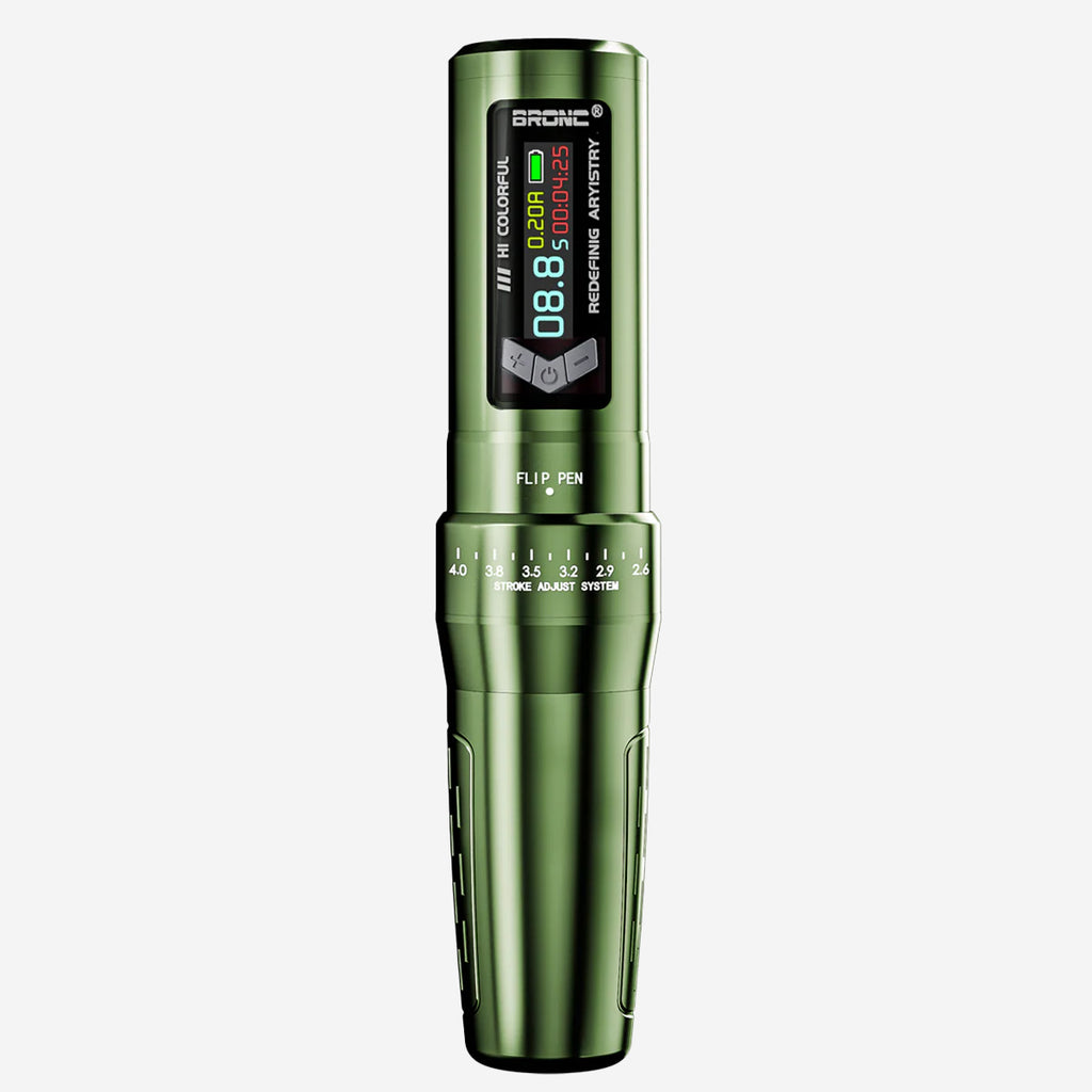 BRONC | Máquina Pen | SIREN ARMY GREEN