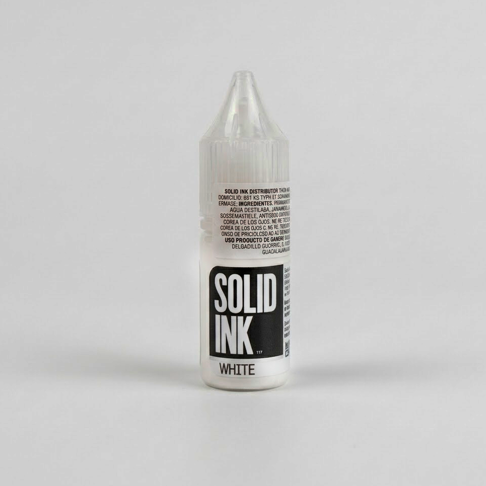Tinta Solid Ink | White (1 oz. & 1/2 oz.)