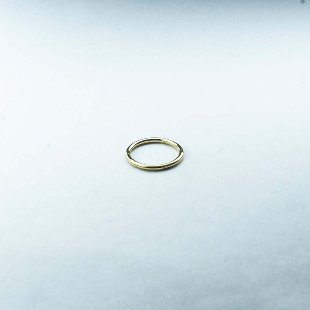 SOULFLOWER | Argolla 18k Oro Solido (750 Echt Gold) | Argolla Sin Fin - Soulflower Shop