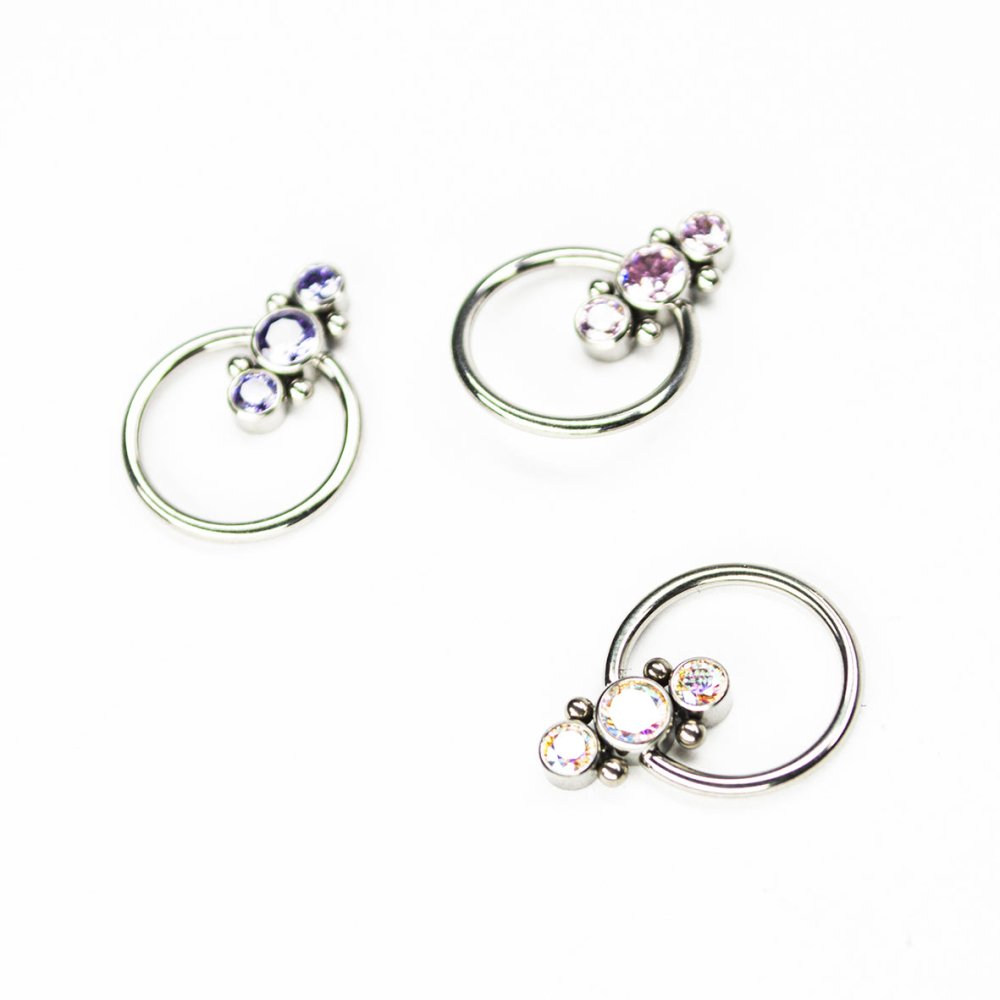 SOULFLOWER | Argolla Titanio | Diseños De Zirconias - Soulflower Shop