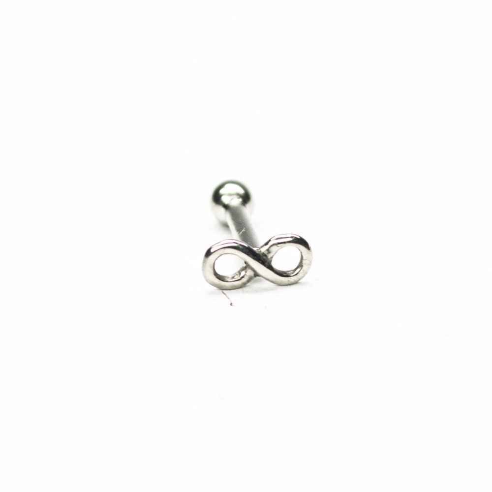 Soulflower | Mini Barbell | Infinito (rosca interna) - Soulflower Shop