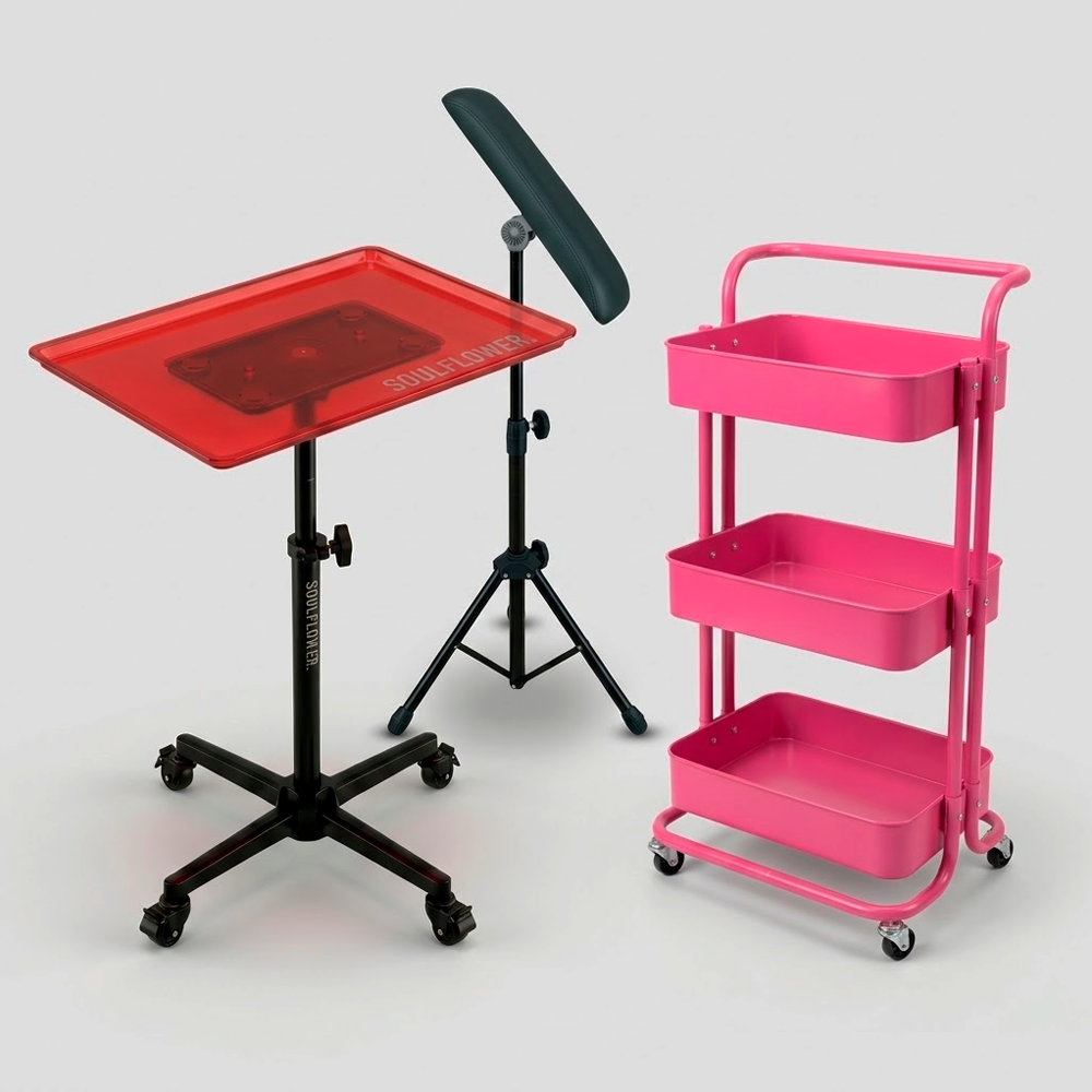 Soulflower | CARRO ORGANIZADOR + MESA AJUSTABLE (3 & 6 MSI) (Copia)