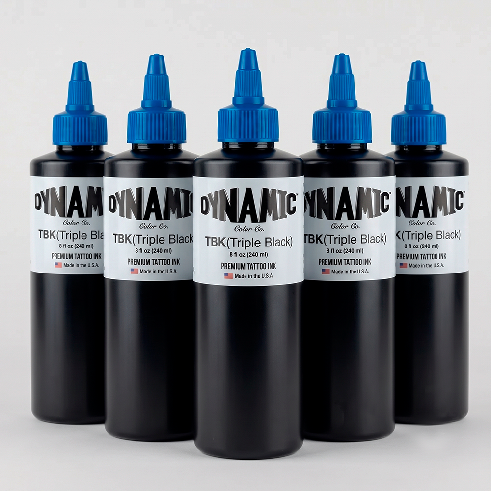 Tinta Dynamic | Triple Black Paquete (8 oz)