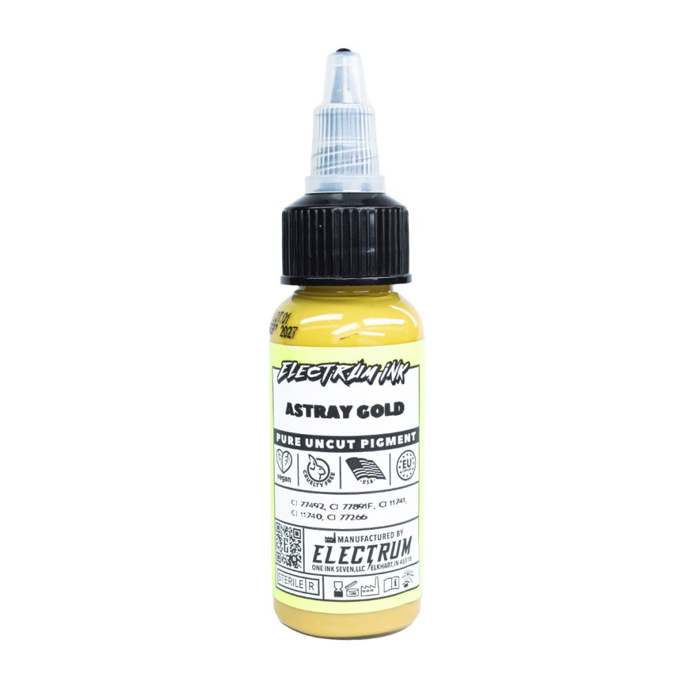 Tinta Electrum Ink | JPTRONWALKER ASTRAY GOLD (1 oz.) - Soulflower Shop