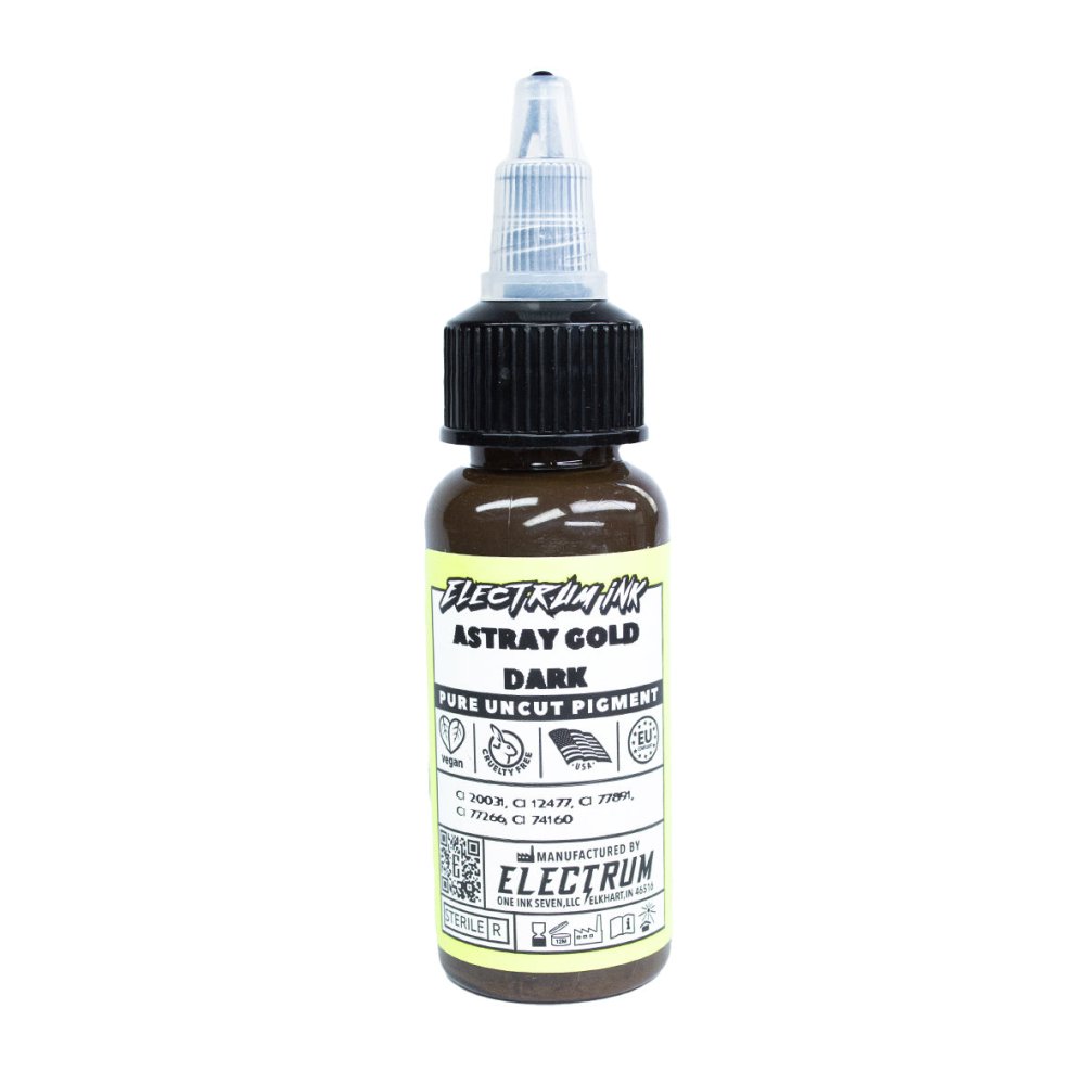 Tinta Electrum Ink | JPTRONWALKER ASTRAY GOLD DARK (1 oz.) - Soulflower Shop